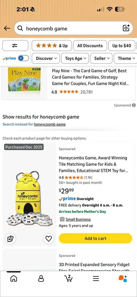 Honey comb game - still sealed - photo 4