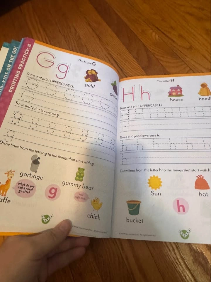 2 Preschool Workbooks - photo 3