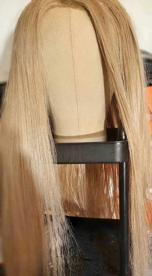 Long Blonde Lace Front Wig