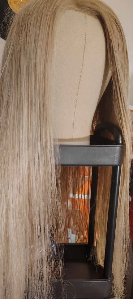 Long Blonde Lace Front Wig - photo 2