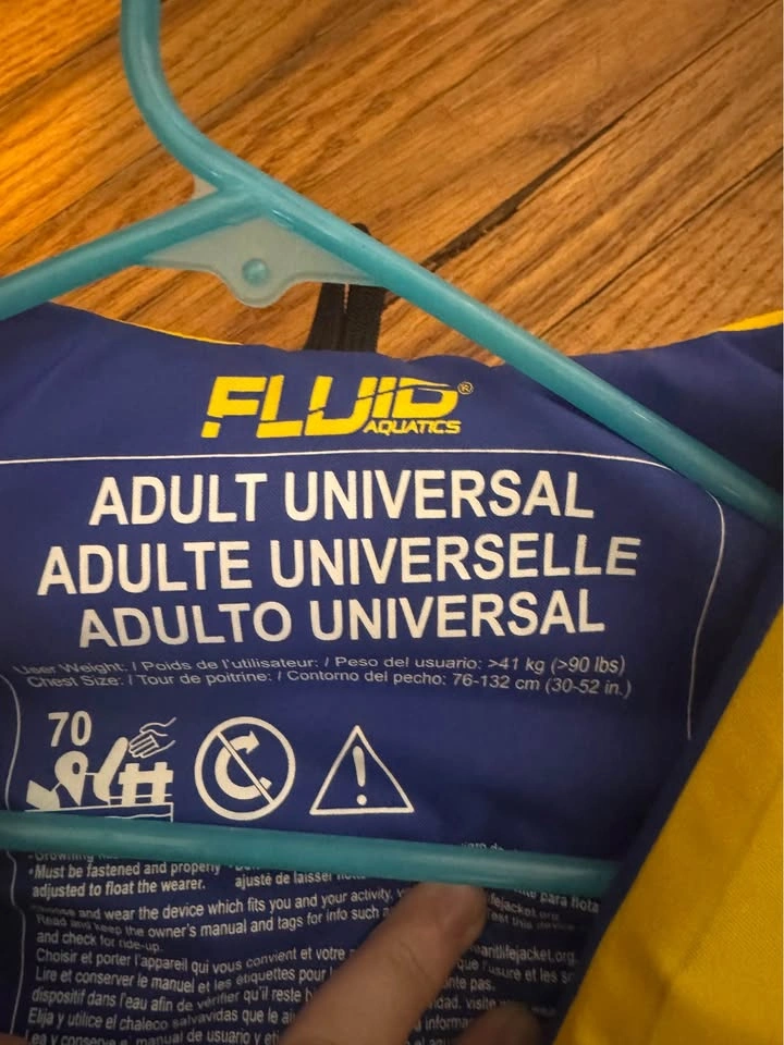 Fluid Aquatics Adult Universal Life Vest - photo 2