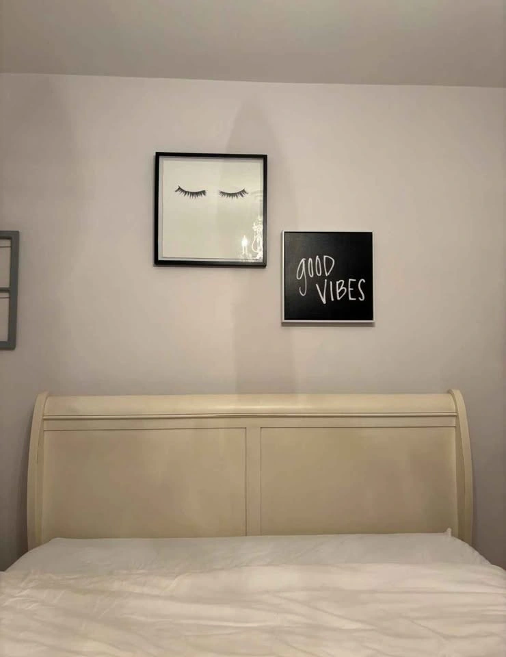 Solid Wood Antiqued Cream Queen Headboard (AP Industries) - photo 2