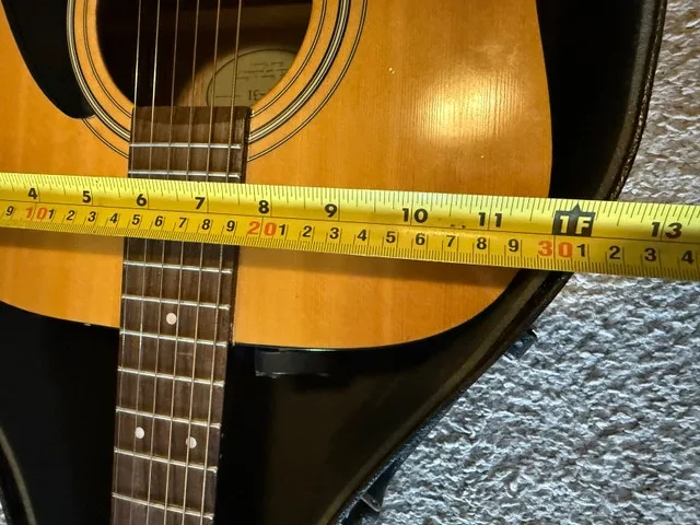 Hard acoustic guitar case - photo 4