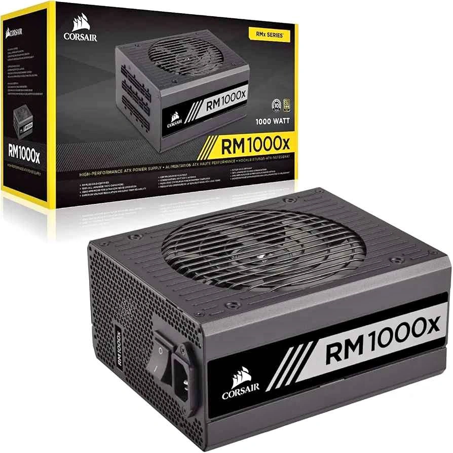 Corsair RM1000x 1000W 80 Plus Gold Fully Modular ATX PSU