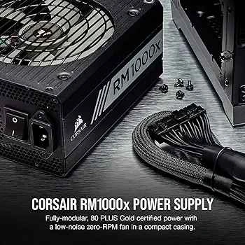 Corsair RM1000x 1000W 80 Plus Gold Fully Modular ATX PSU - photo 3
