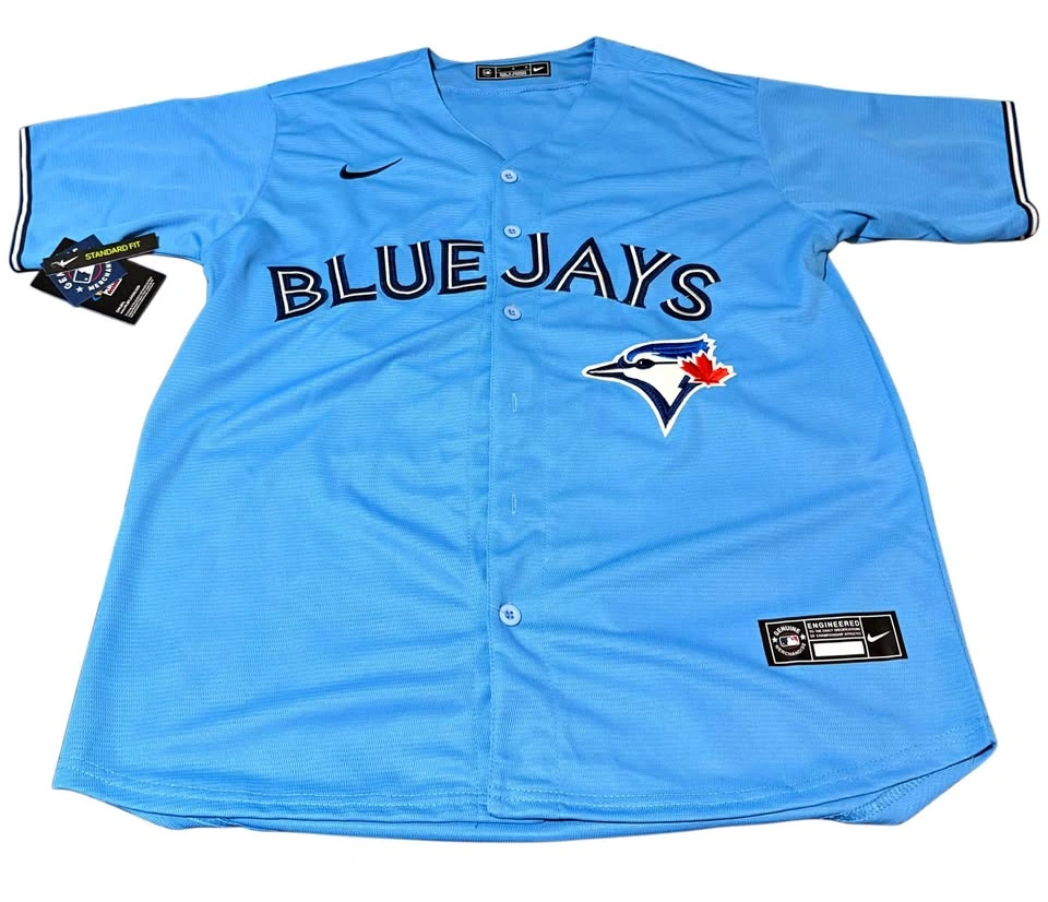 Toronto Blue Jays MLB Jersey Men’s Large Light Blue Alternate