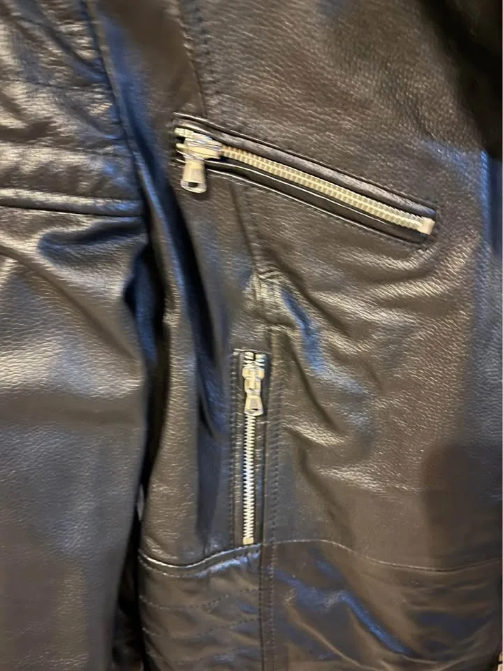 Barneys’ Originals Leather Jacket image indicator(5)