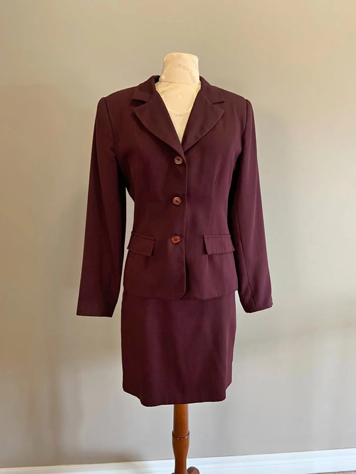 Burgandy Suit - Size 3