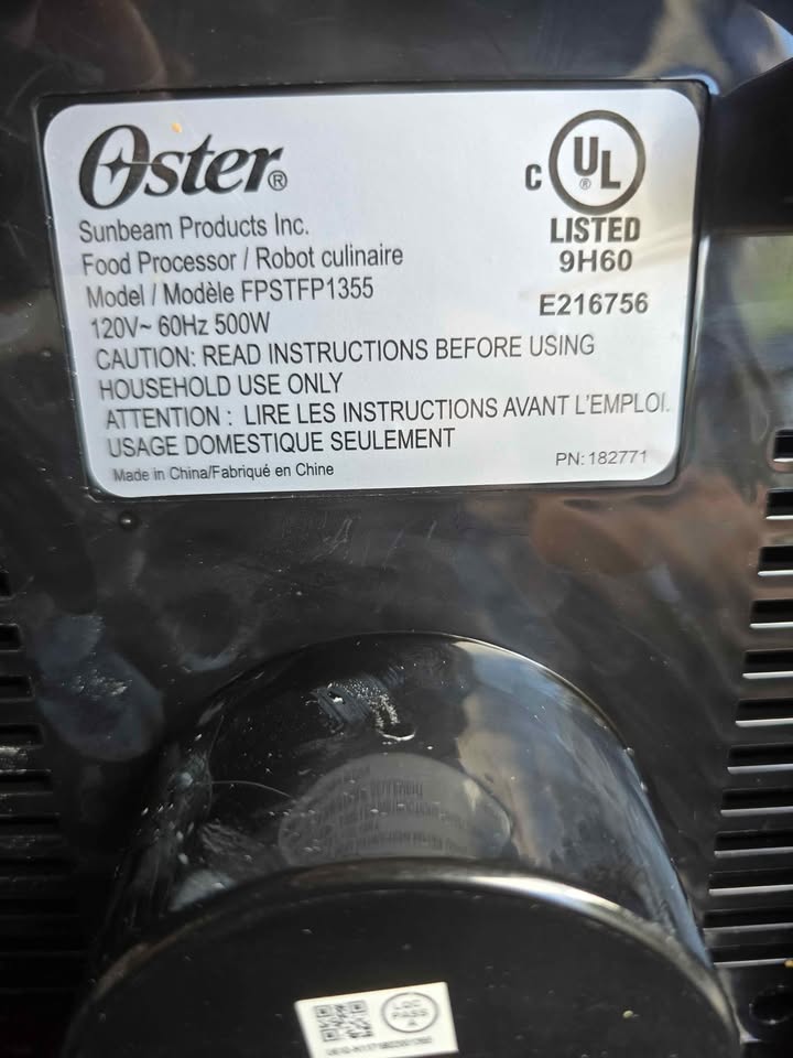 Oster Food Processor - photo 5