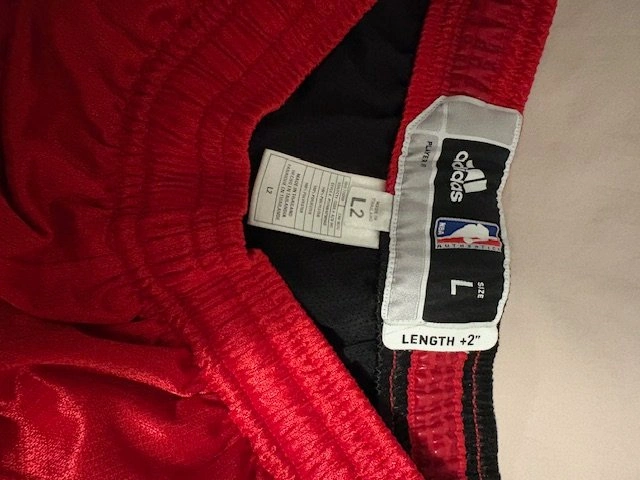 NBA Adidas Basketball Shorts, Size Large - photo 2