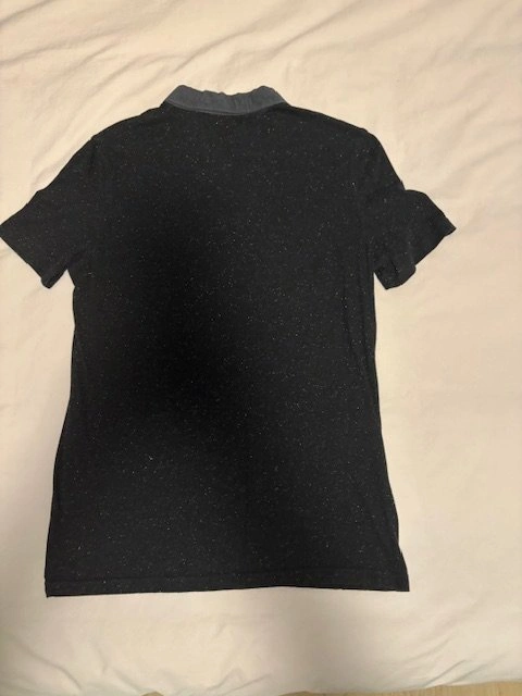 Calvin Klein Men's Small Collar 3-button T-shirt - photo 3