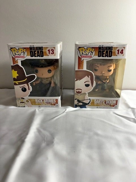 BRAND NEW Walking Dead Funko Pop Bundle - Rick & Daryl