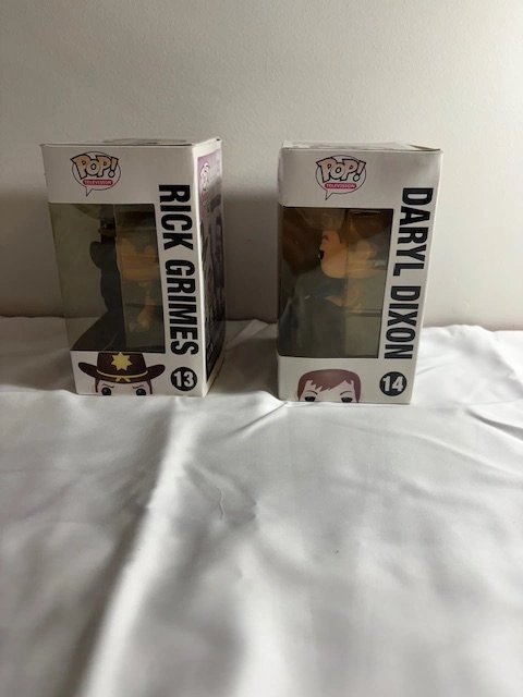 BRAND NEW Walking Dead Funko Pop Bundle - Rick & Daryl - photo 2