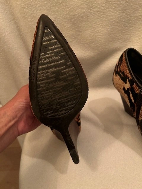 Calvin Klein Pony Hair Ankle Booties - Ladies Size 7 - photo 2