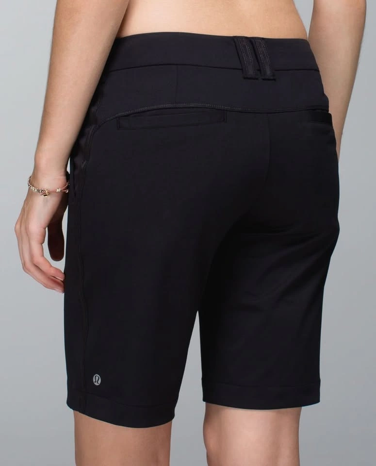 NEW lululemon Black club shorts Size 4 - photo 2