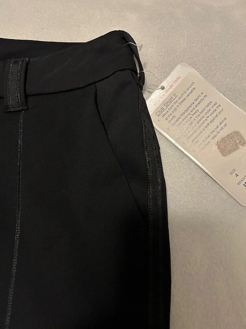 NEW lululemon Black club shorts Size 4 - photo 5