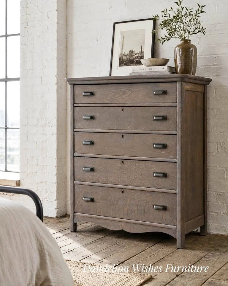 Fully Restored Solid Oak Dresser
