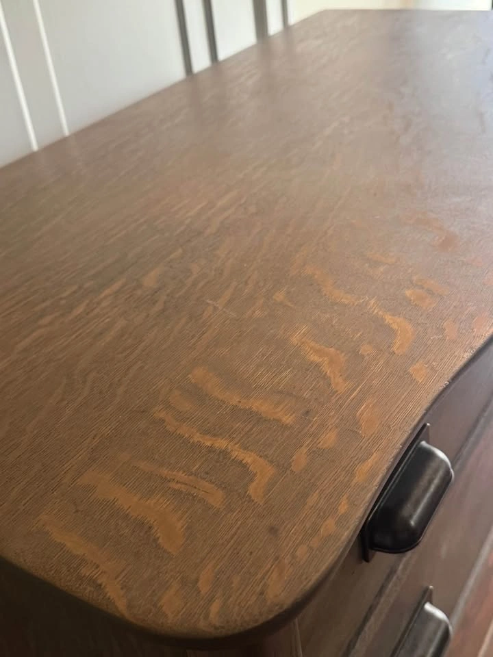 Fully Restored Solid Oak Dresser - photo 3