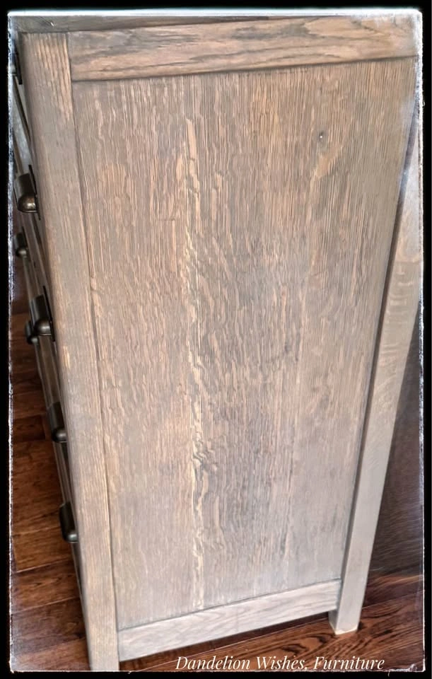 Fully Restored Solid Oak Dresser - photo 5