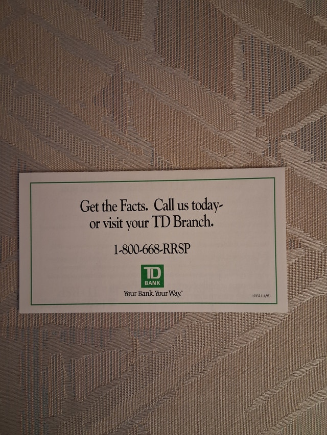 Vintage 1993 TD RSP Shoppe Promo Pamphlet - photo 3