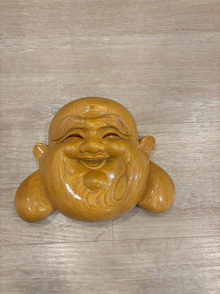 Wooden Buddha Wall Decor