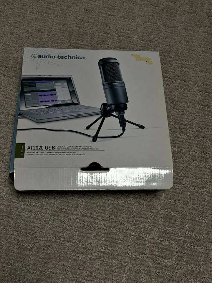 AT2020 USB Mic + Pop Filter