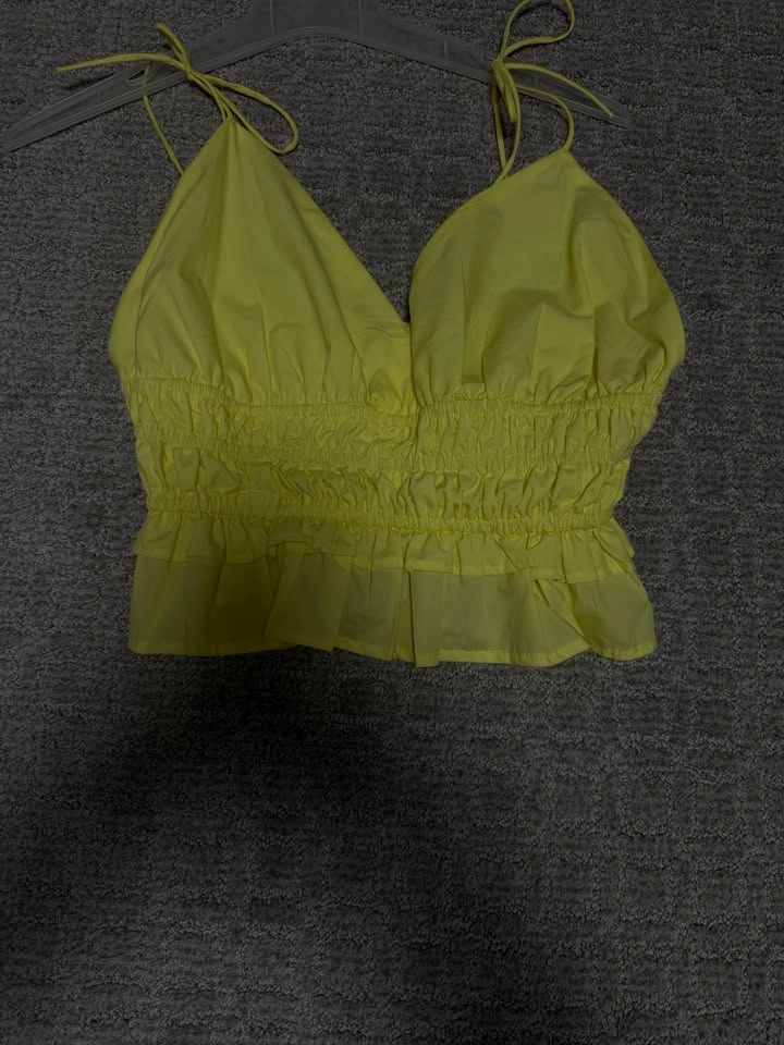 Yellow Summer Top