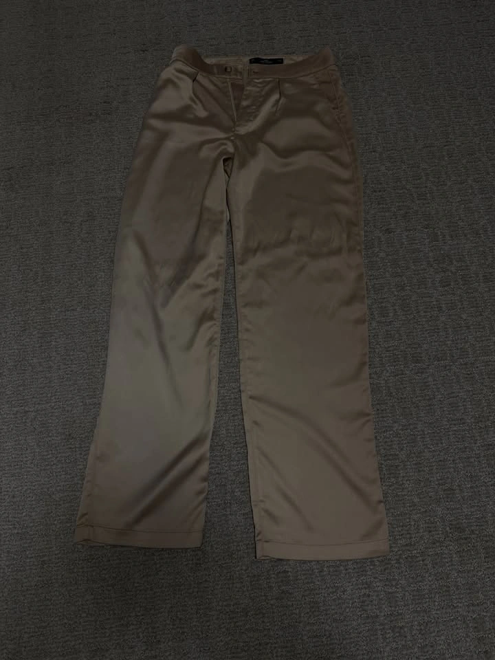 Hollister Satin Pants (high-rise)