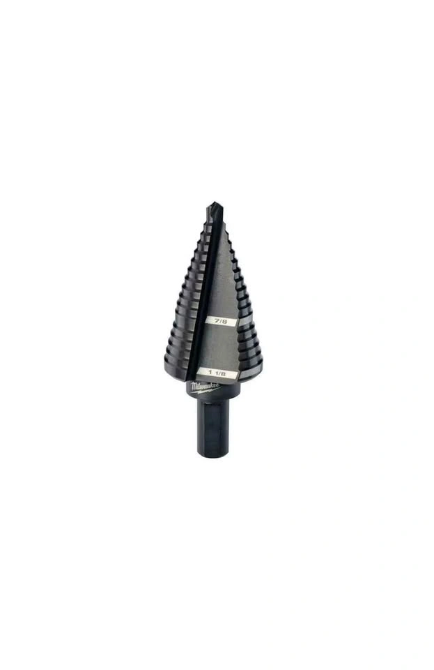 Milwaukee Step Drill Bit #9 (7/8"-1-1/8") Black Oxide - photo 3
