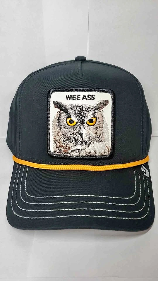 Goorin Bros. Wise Owl- Black Snapback Cap