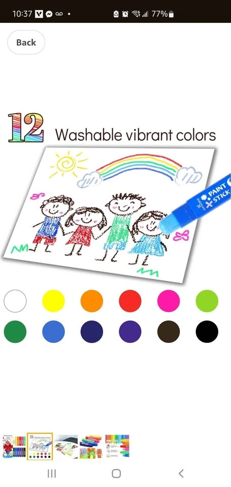 12 Pack Paint Sticks - photo 2