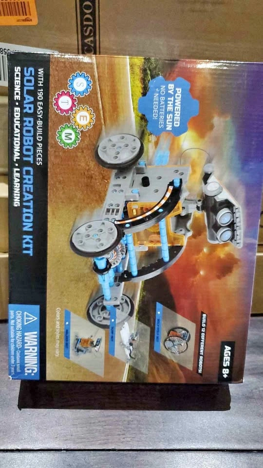 Solar robot creation kit