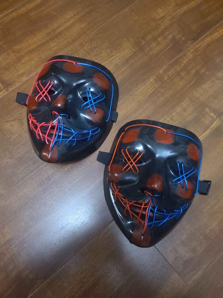 The Purge LED Mask (Halloween) - photo 2