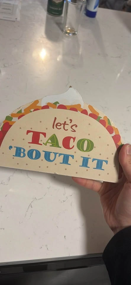 Let's Taco 'Bout It Wood Sign Decor - photo 2