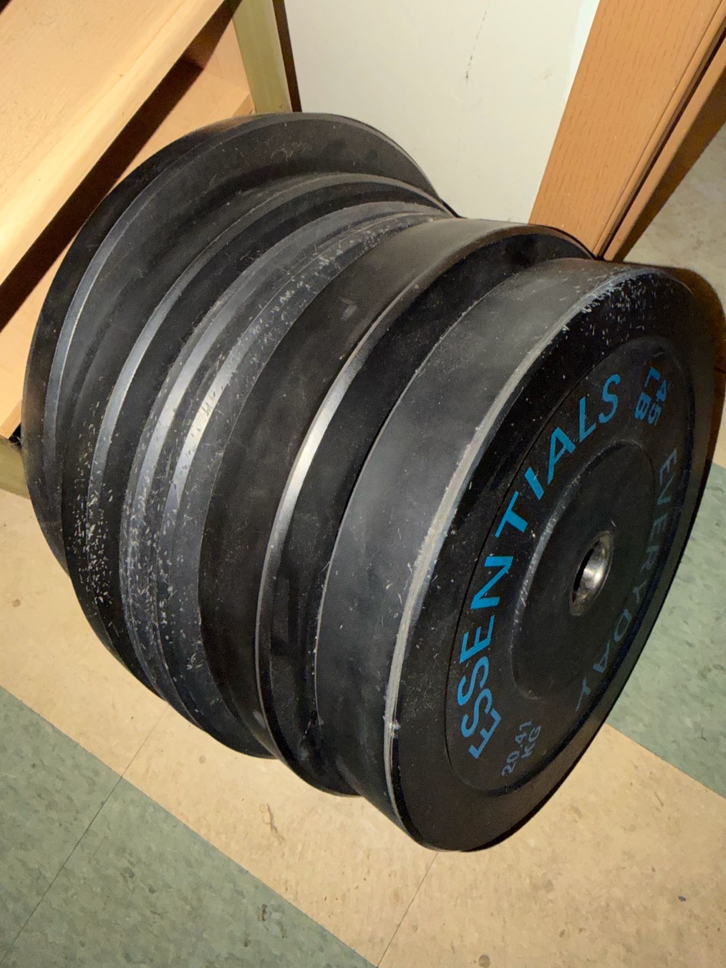 Everyday Essentials Black Weight Plates