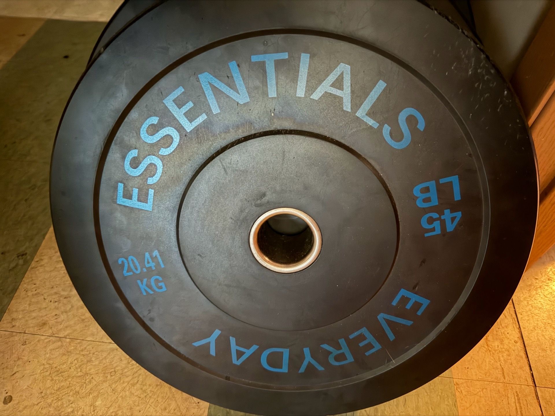 Everyday Essentials Black Weight Plates - photo 2