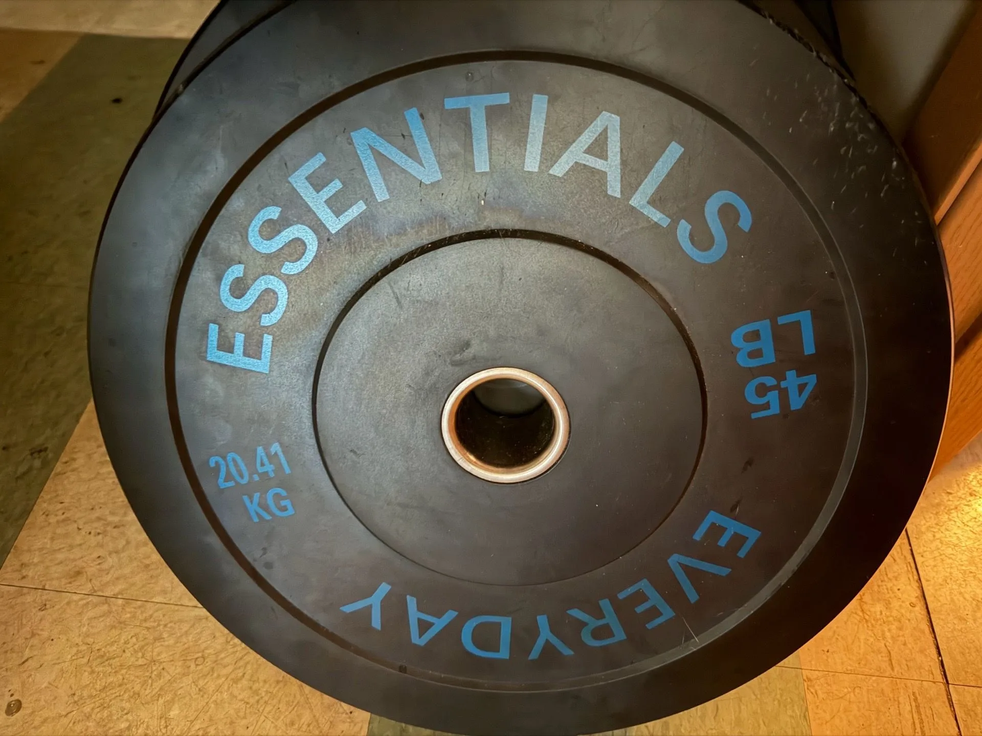 Everyday Essentials Black Weight Plates - photo 2