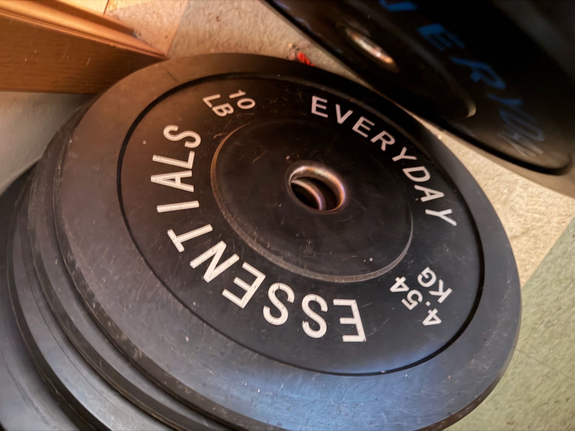 Everyday Essentials Black Weight Plates - photo 3