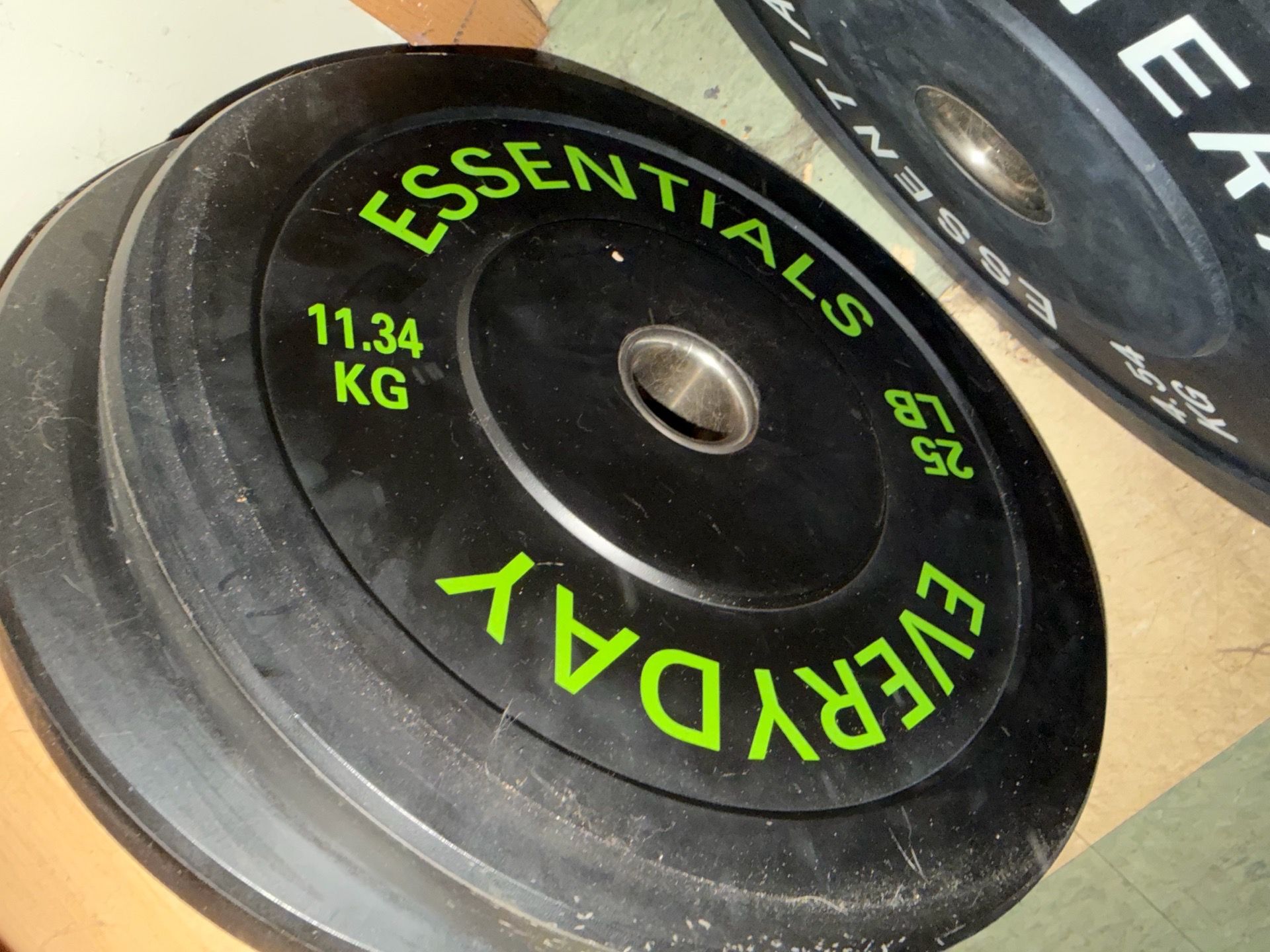 Everyday Essentials Black Weight Plates - photo 4