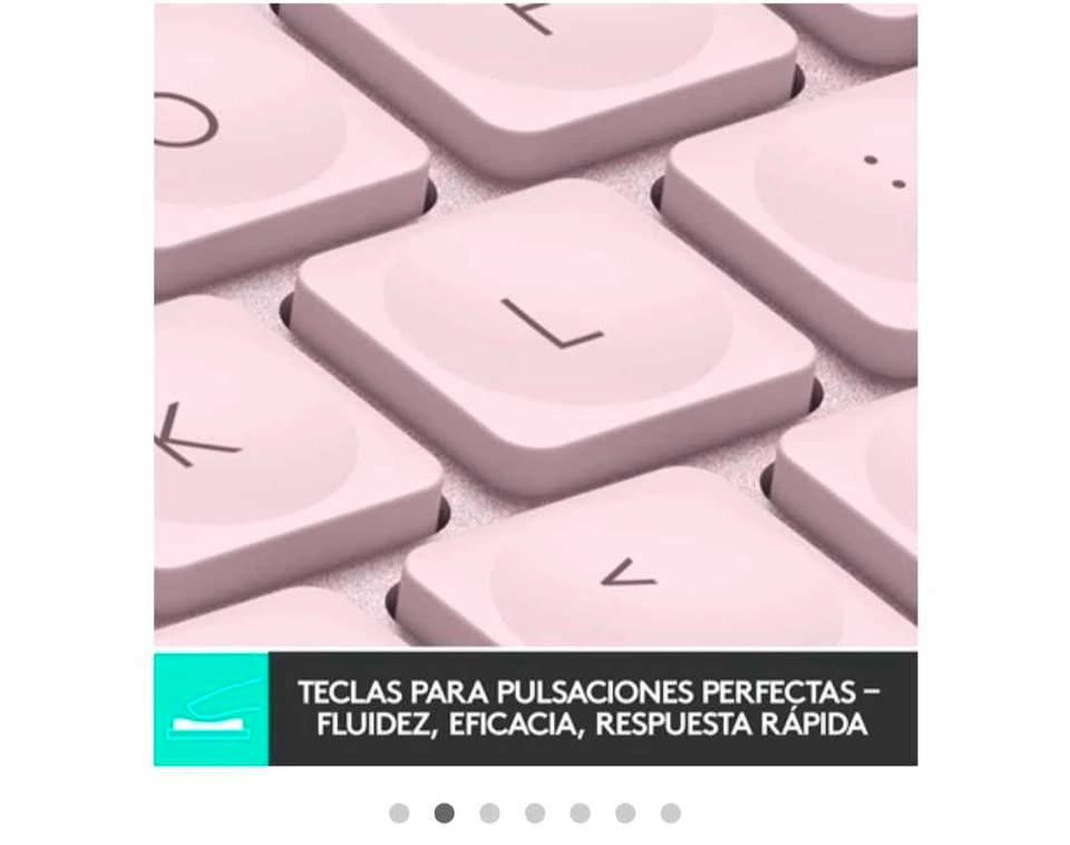 New Logitech MX Keys Wireless Keyboard (Spanish) - photo 3