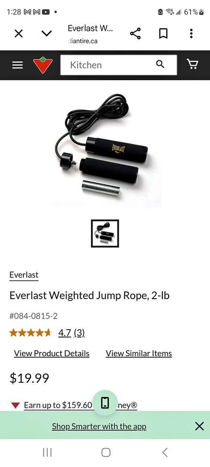 Everlast 2lbs Skipping Rope
