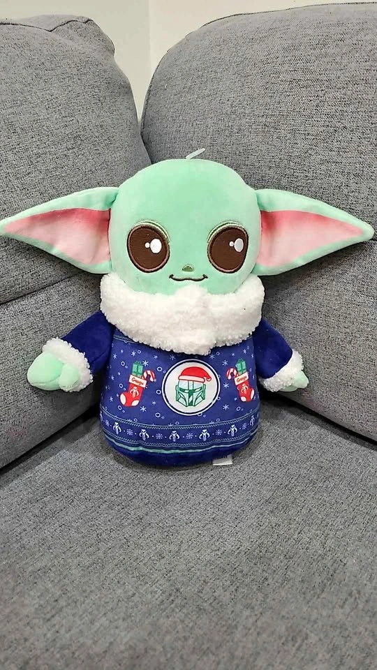 Star Wars 2024 Holiday Grogu Plush