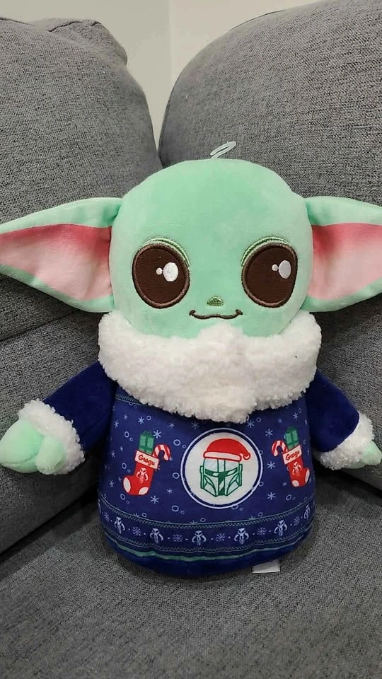 Star Wars 2024 Holiday Grogu Plush - photo 2