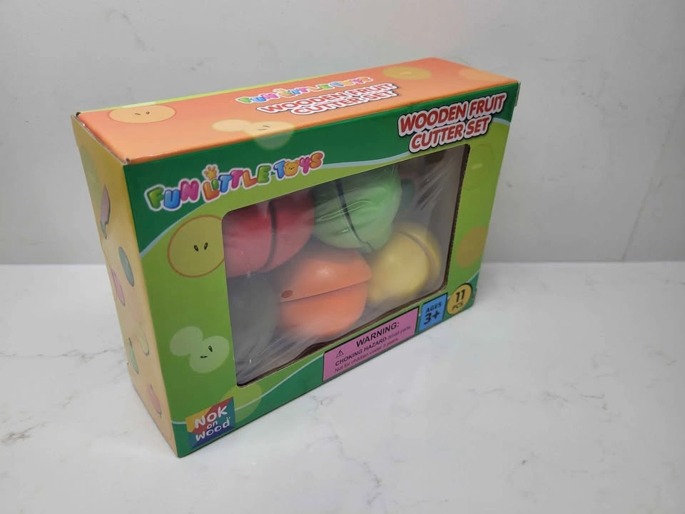 Wooden Fruit Cutter Set - 11 Pieces - photo 3
