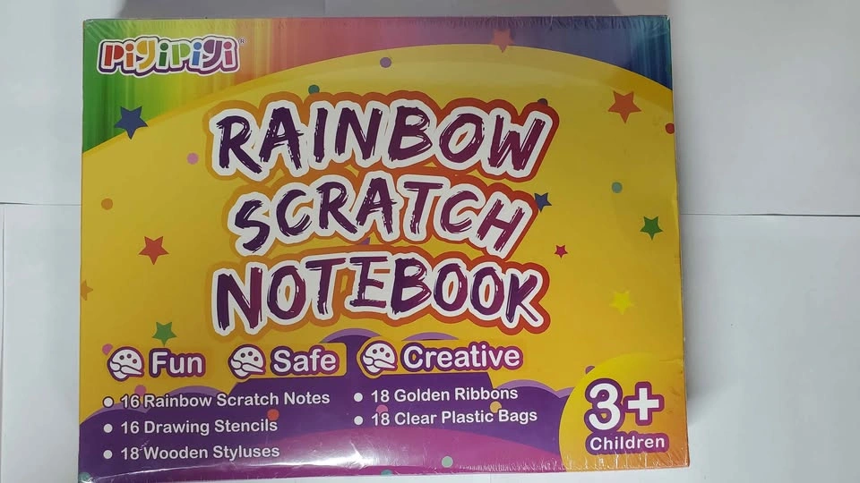Rainbow Scratch Note Book, 16 pack - photo 3