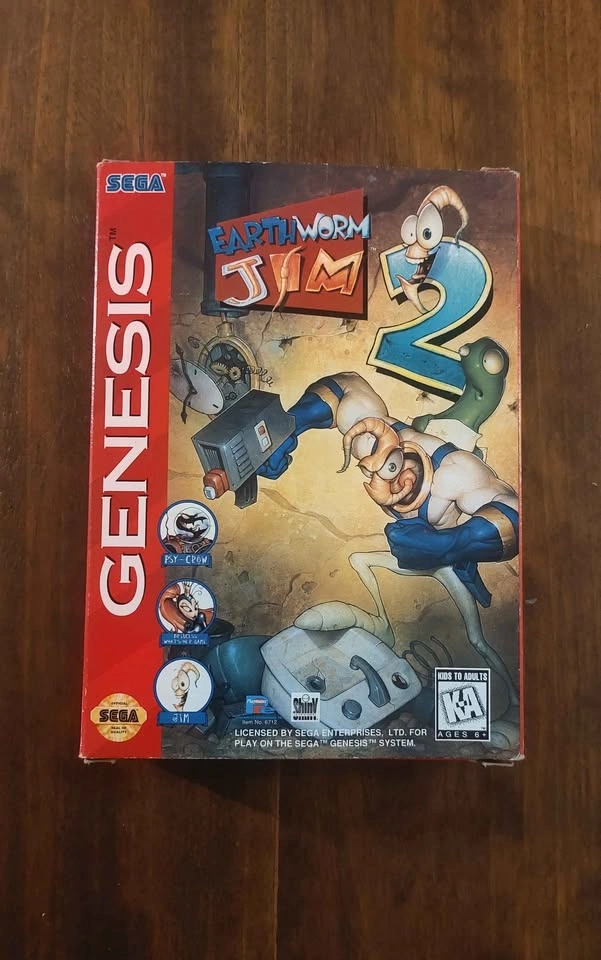 Earthworm Jim 2 Sega Genesis CIB + Poster & Reg Card - photo 4