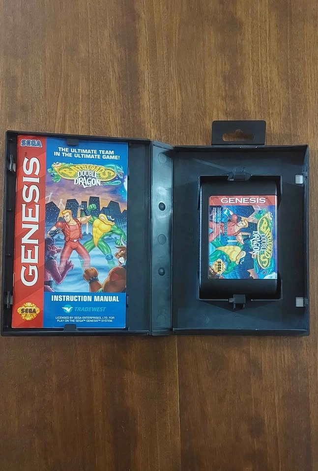 Battletoads Double Dragon Sega Genesis CIB - photo 3