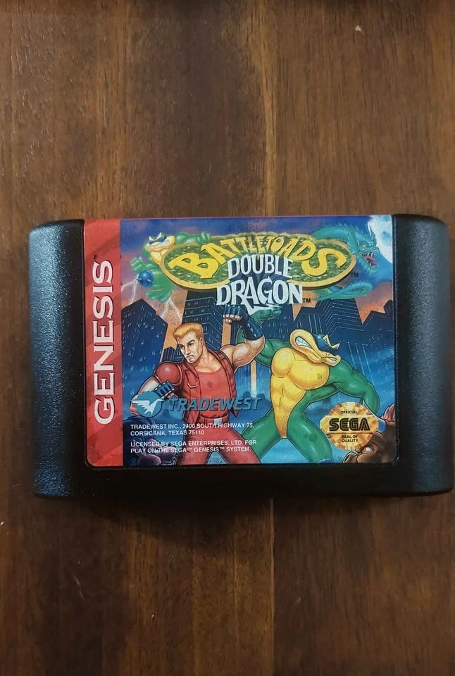 Battletoads Double Dragon Sega Genesis CIB - photo 4
