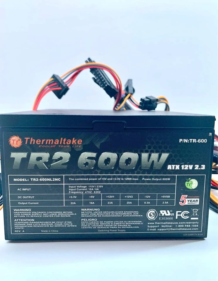 Thermaltake TR2 600W PSU for PC