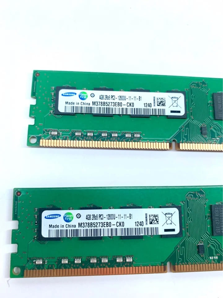 Samsung 8GB (2x4GB) DDR3 RAM PC3-12800U - photo 2